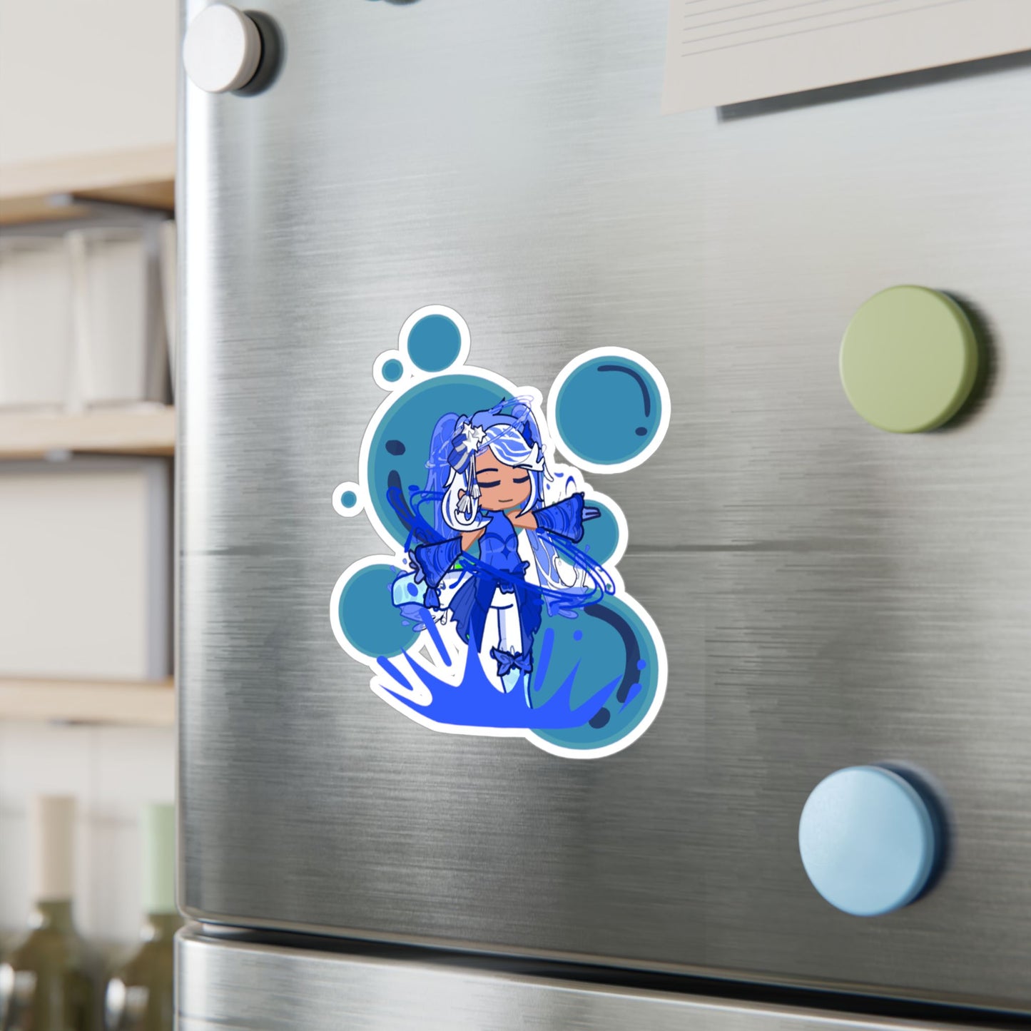 [Cure River] - Ocean Whimsy Vinyl Sticker