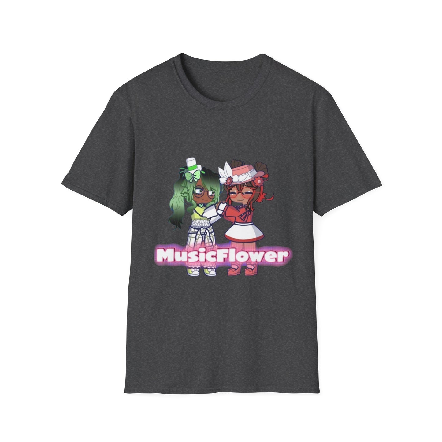 [Music Lovers Ship] - MusicFlower Kawaii Graphic Tee
