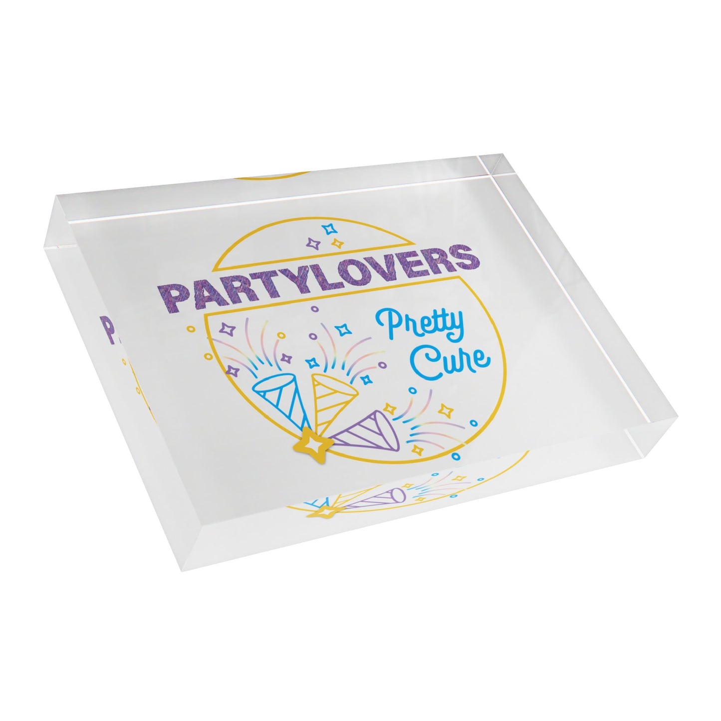 [PartyLovers Pretty Cure Logo] - Luminous Acrylic Photo Block