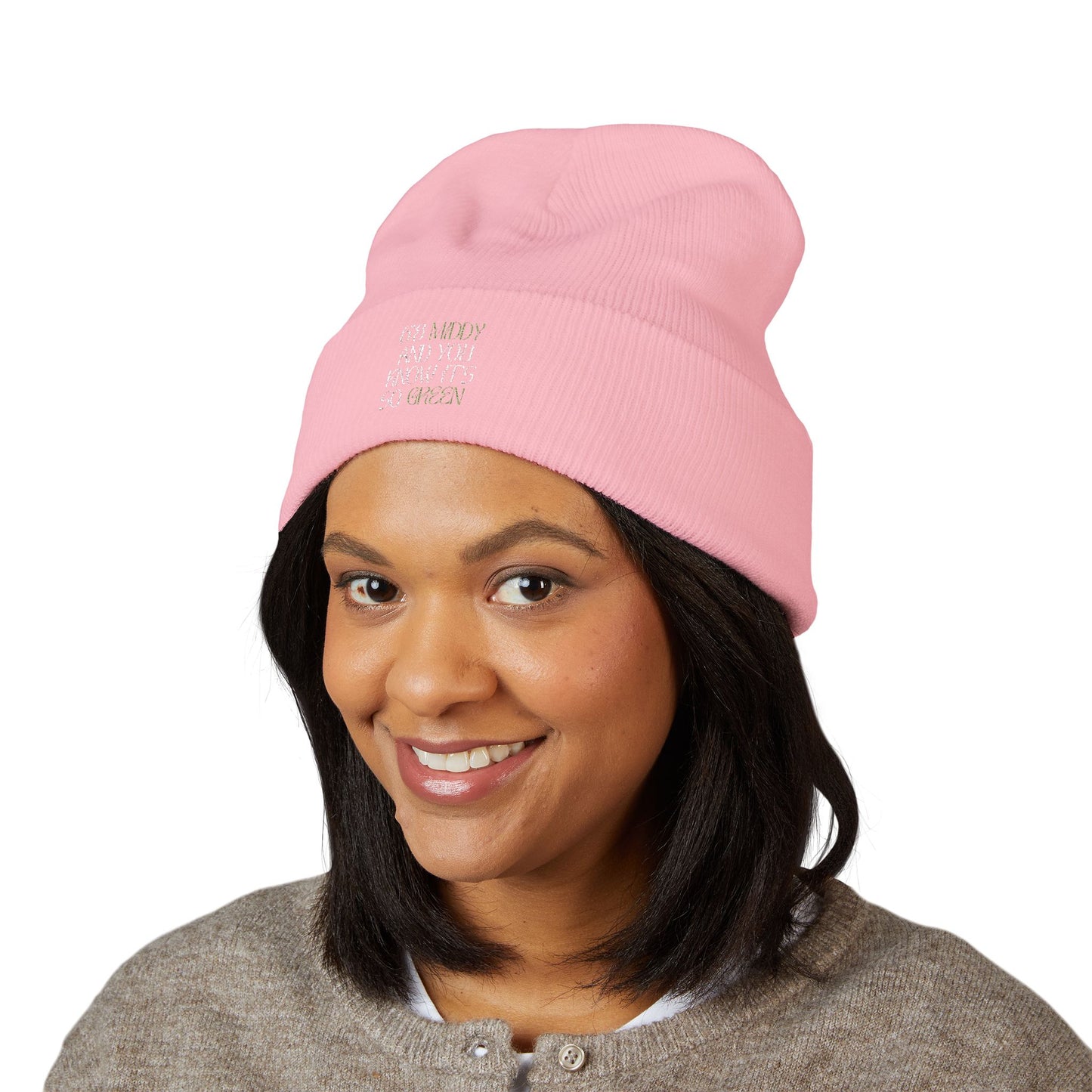 "6'8 Middy and You Know It's So Green" Beanie (Top Off Your Clutchness)
