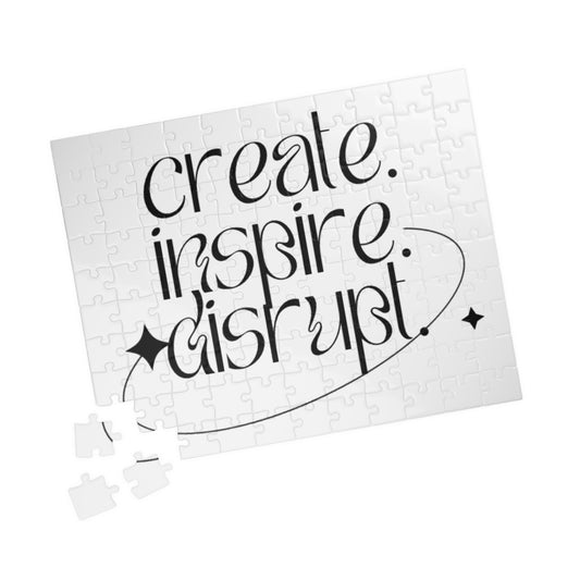 Create, Inspire, Disrupt Puzzle (110, 252, 520, 1014-piece)