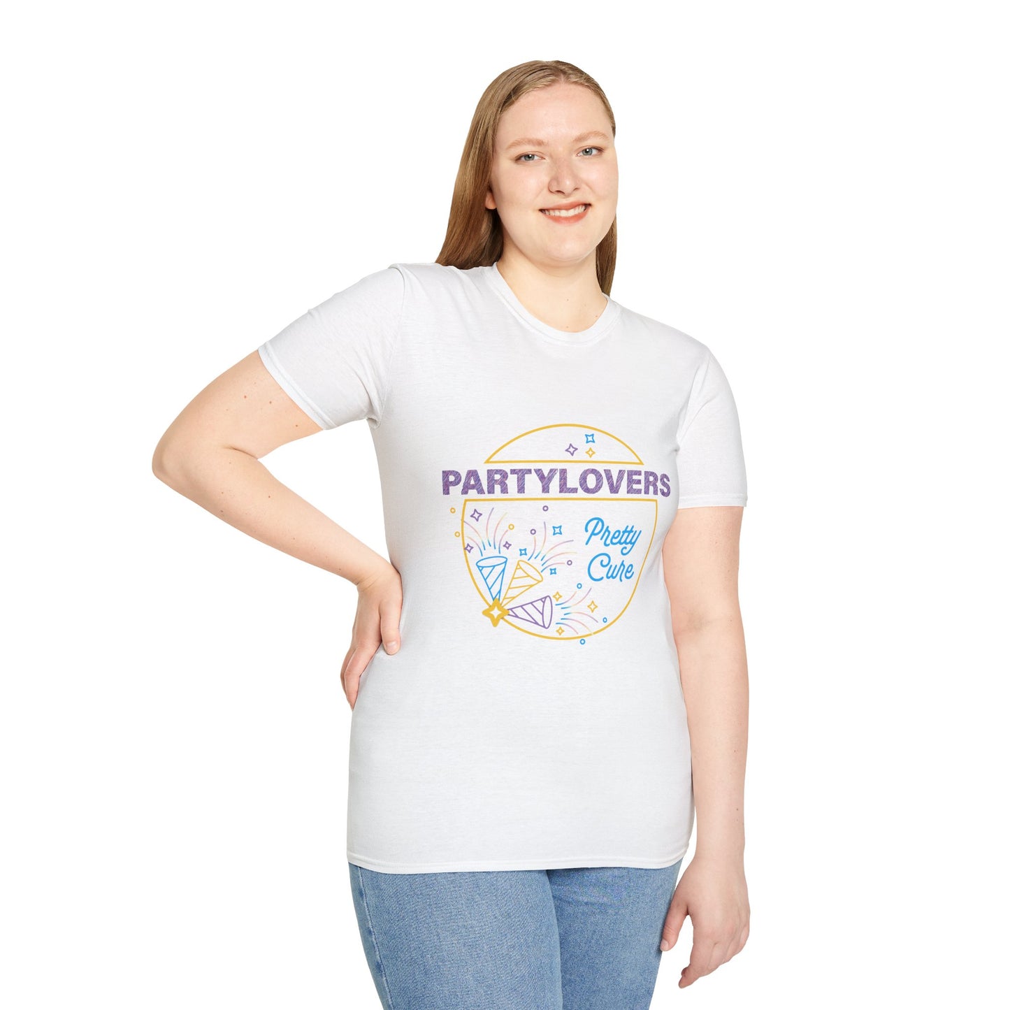 [PartyLovers Pretty Cure Logo] - Official Team Graphic Tee