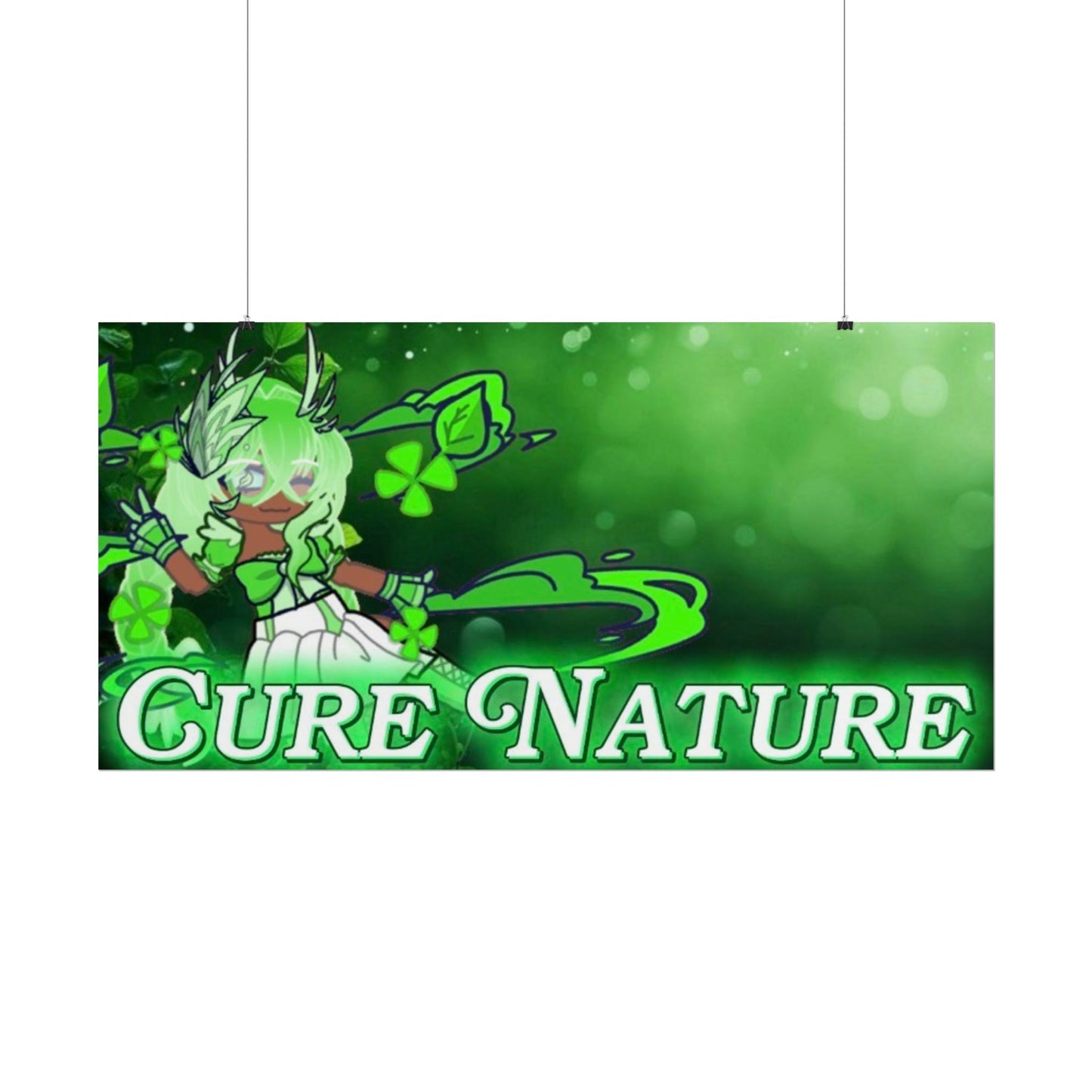 Cure Nature - Emerald Whimsy Art Print
