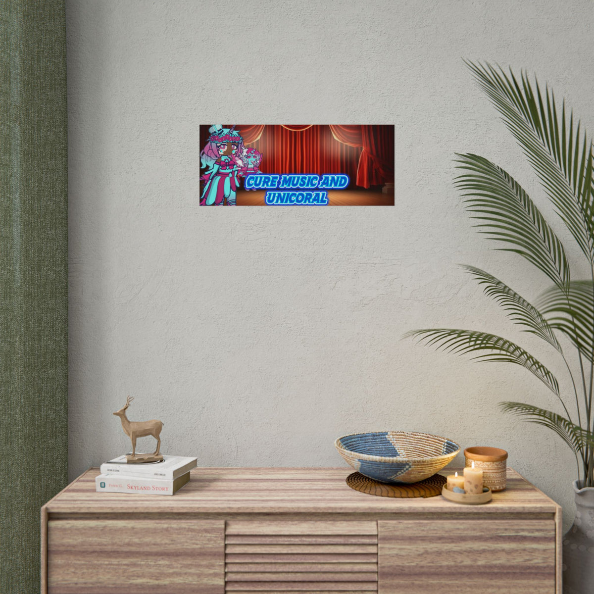 [Cure Music and Unicoral] - Harmony & Horns Premium Wall Poster