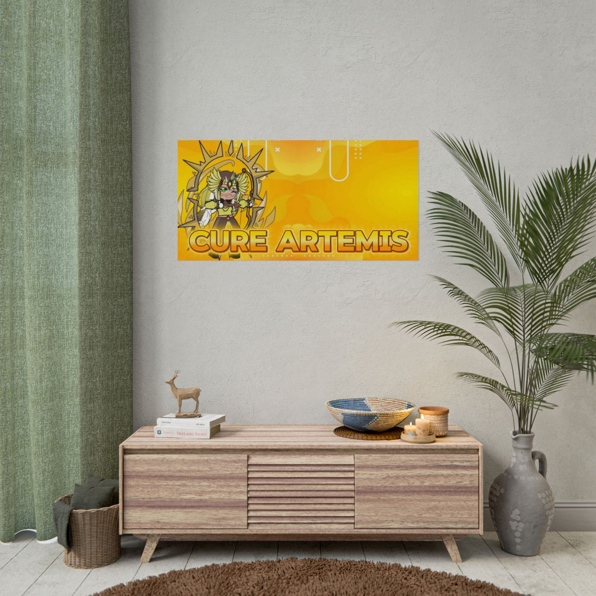 [Cure Artemis] - Moonlight Whimsy Premium Wall Poster