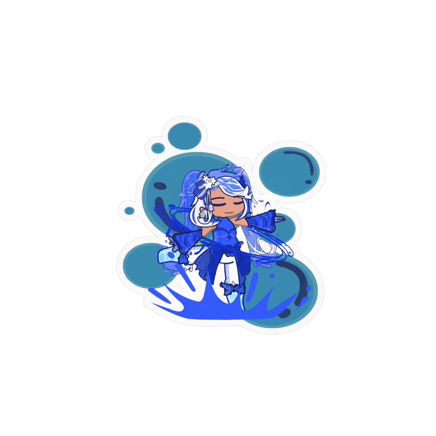 [Cure River] - Ocean Whimsy Vinyl Sticker