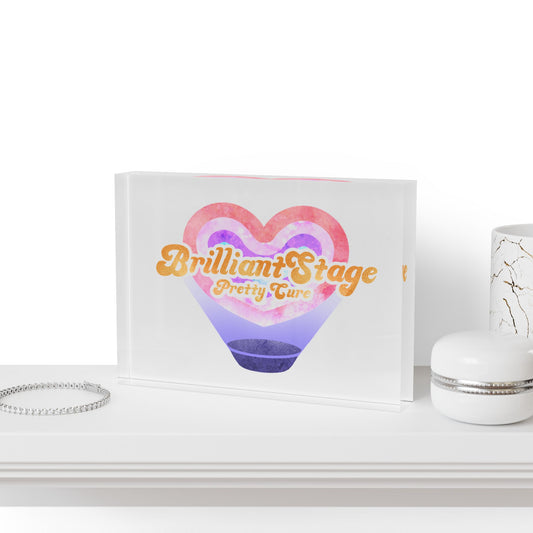 [BrilliantStage Pretty Cure Logo] - Luminous Acrylic Photo Block