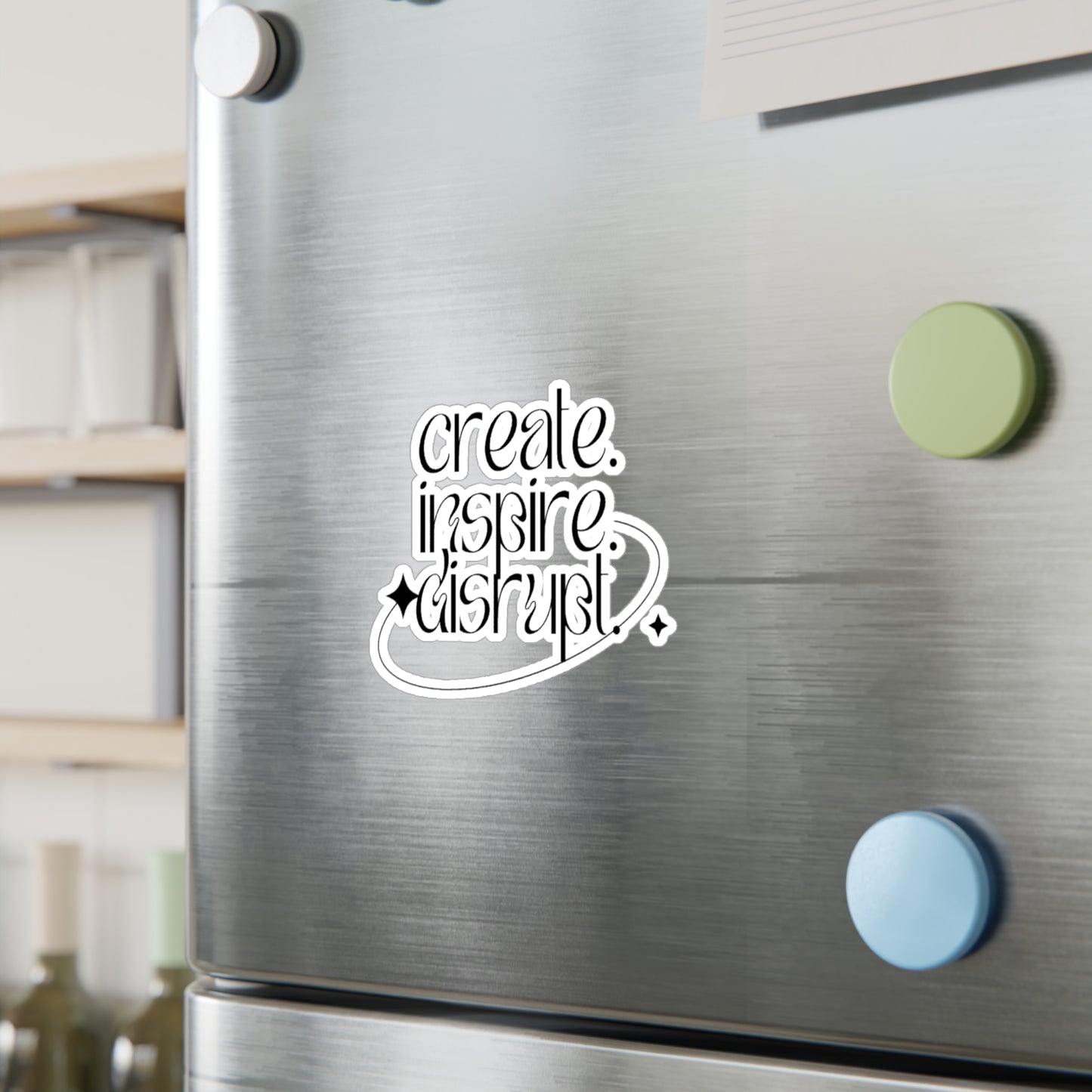 Create, Inspire, Disrupt Vinyl Decals