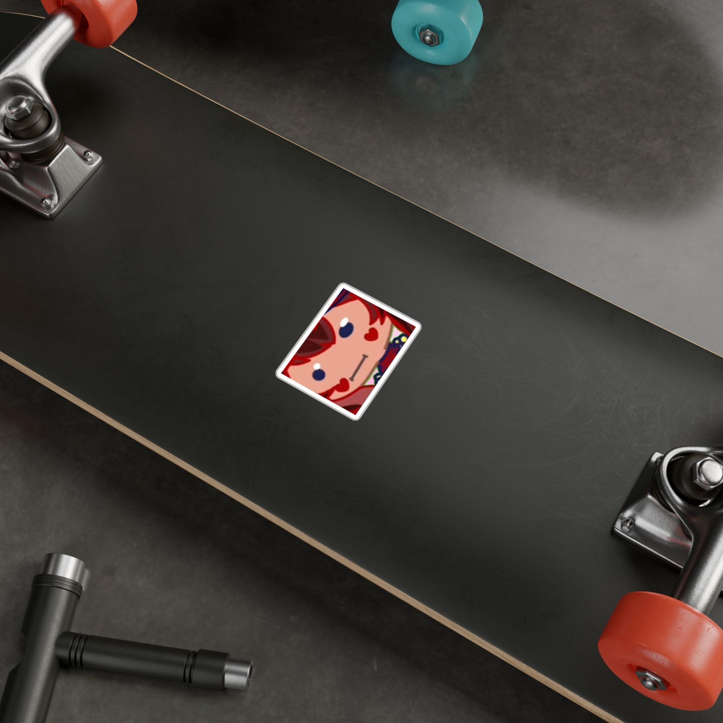 [Blank Face] - Deadpan Aesthetic Vinyl Sticker