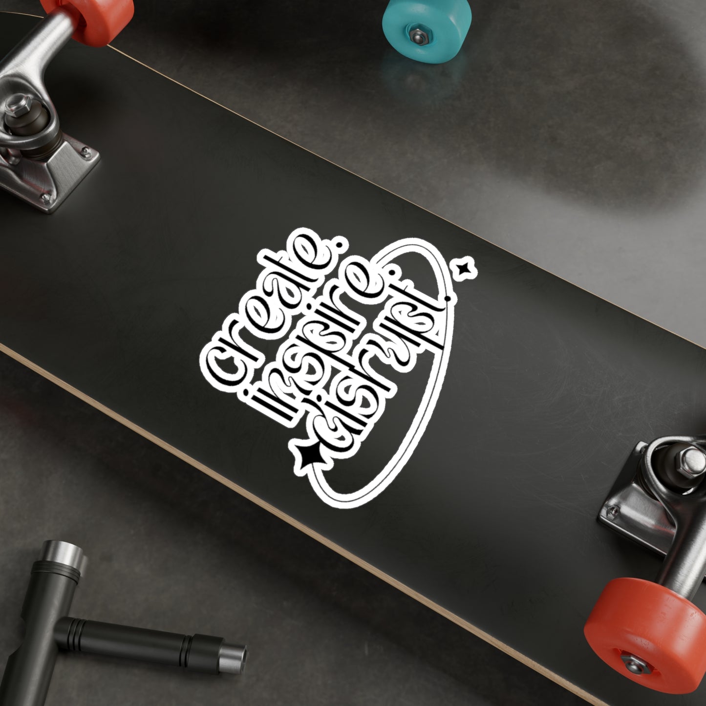 Create, Inspire, Disrupt Vinyl Decals