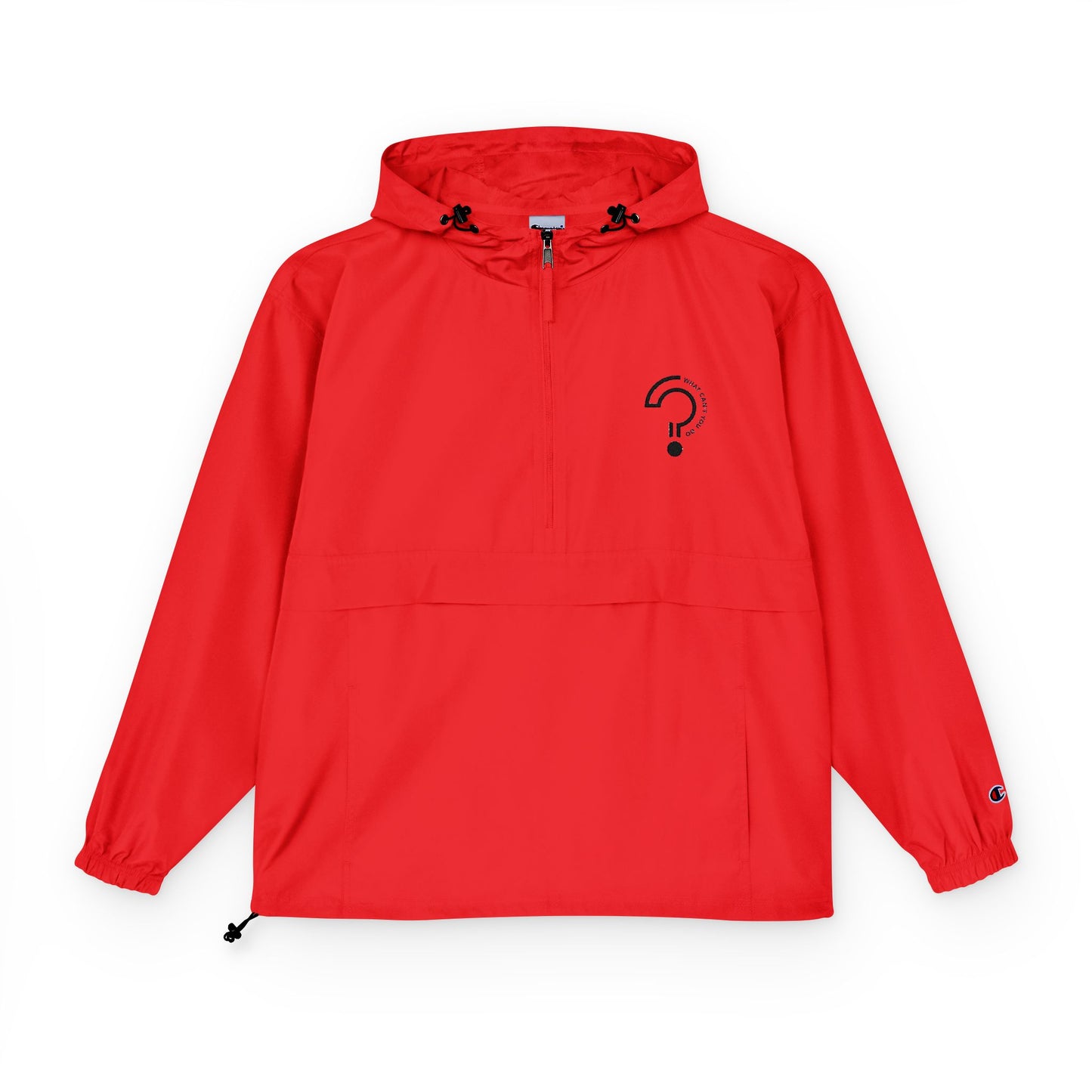 What Can't You Do? Champion Unisex Packable Anorak Jacket