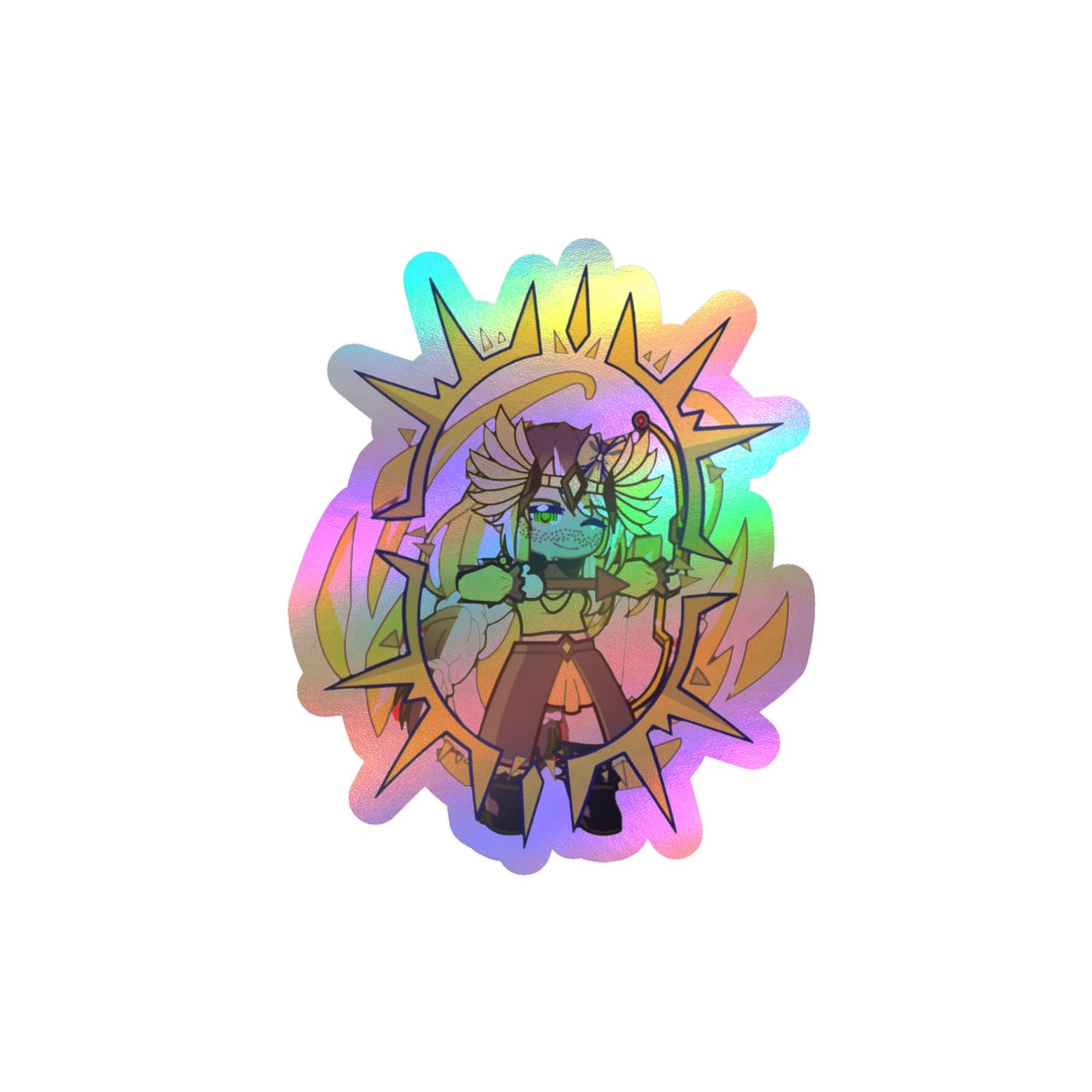 [Cure Artemis] - Ocean Whimsy Vinyl Sticker