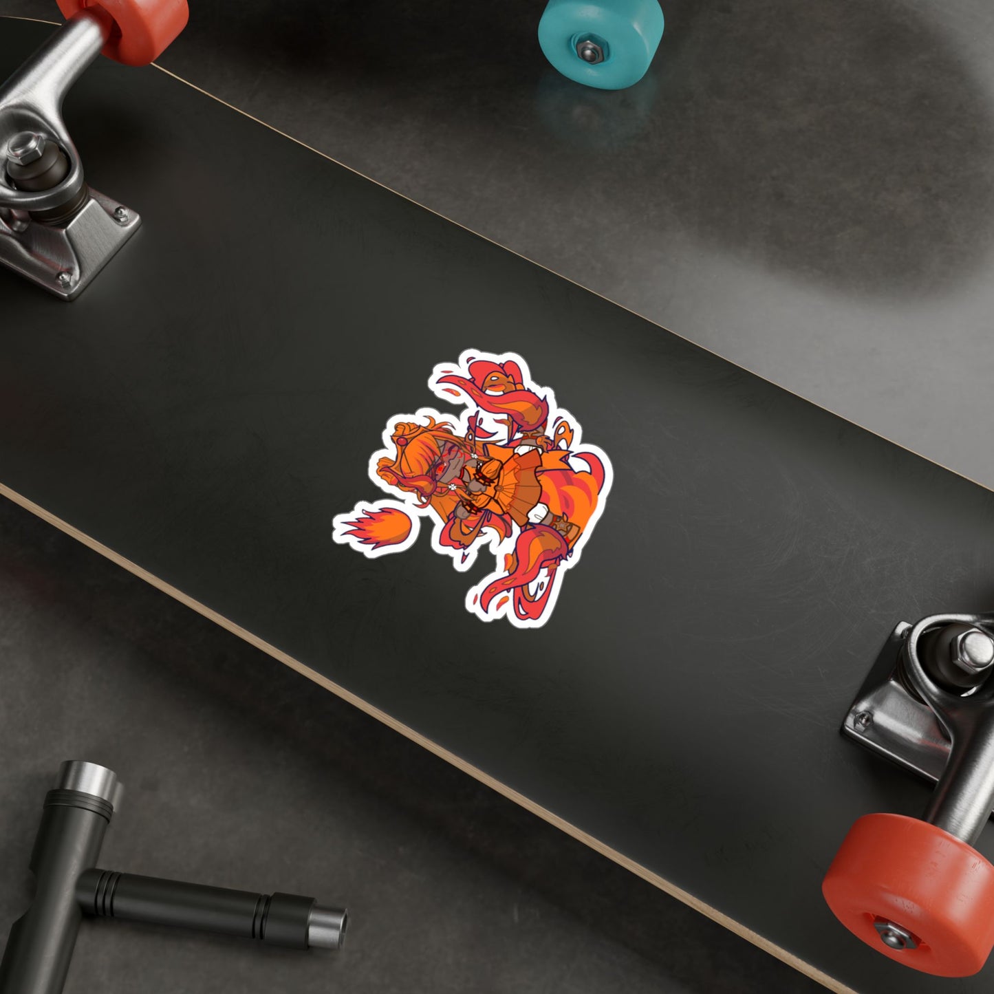[Cure Flare] - Flame Whimsy Vinyl Sticker