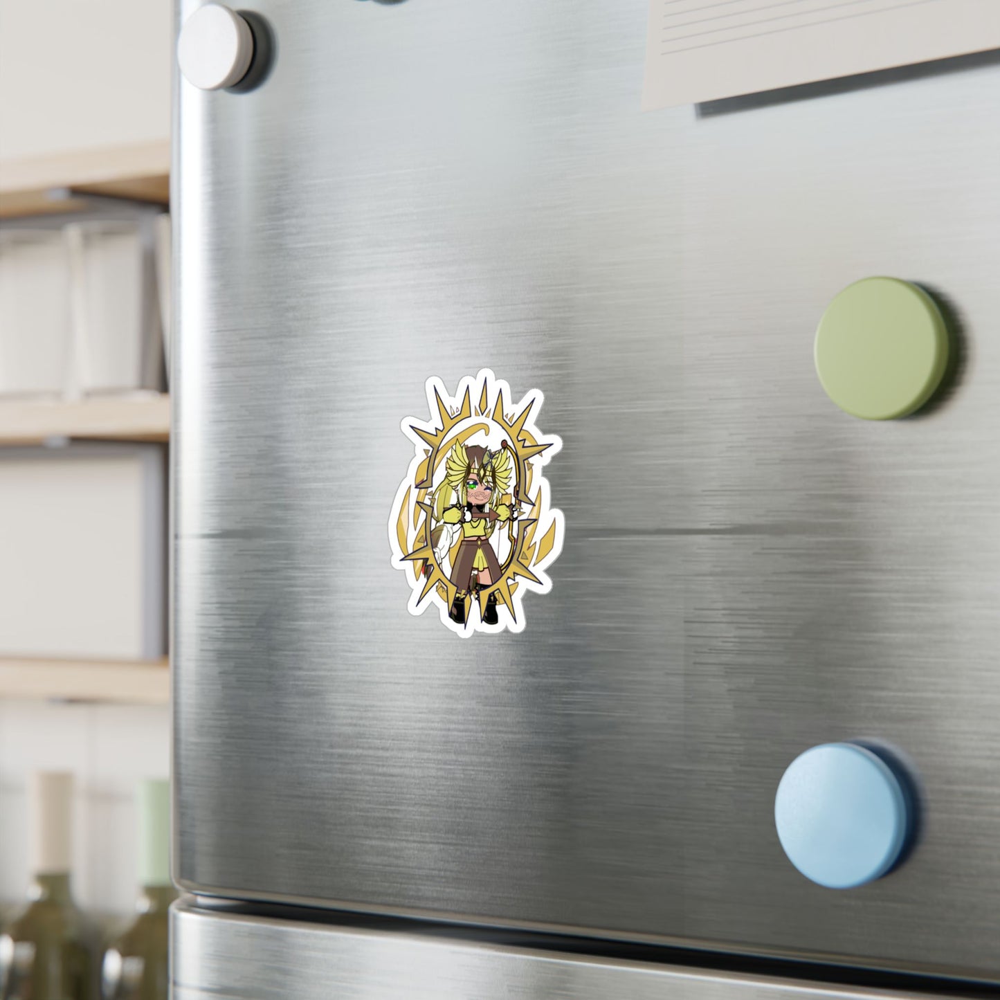 [Cure Artemis] - Ocean Whimsy Vinyl Sticker