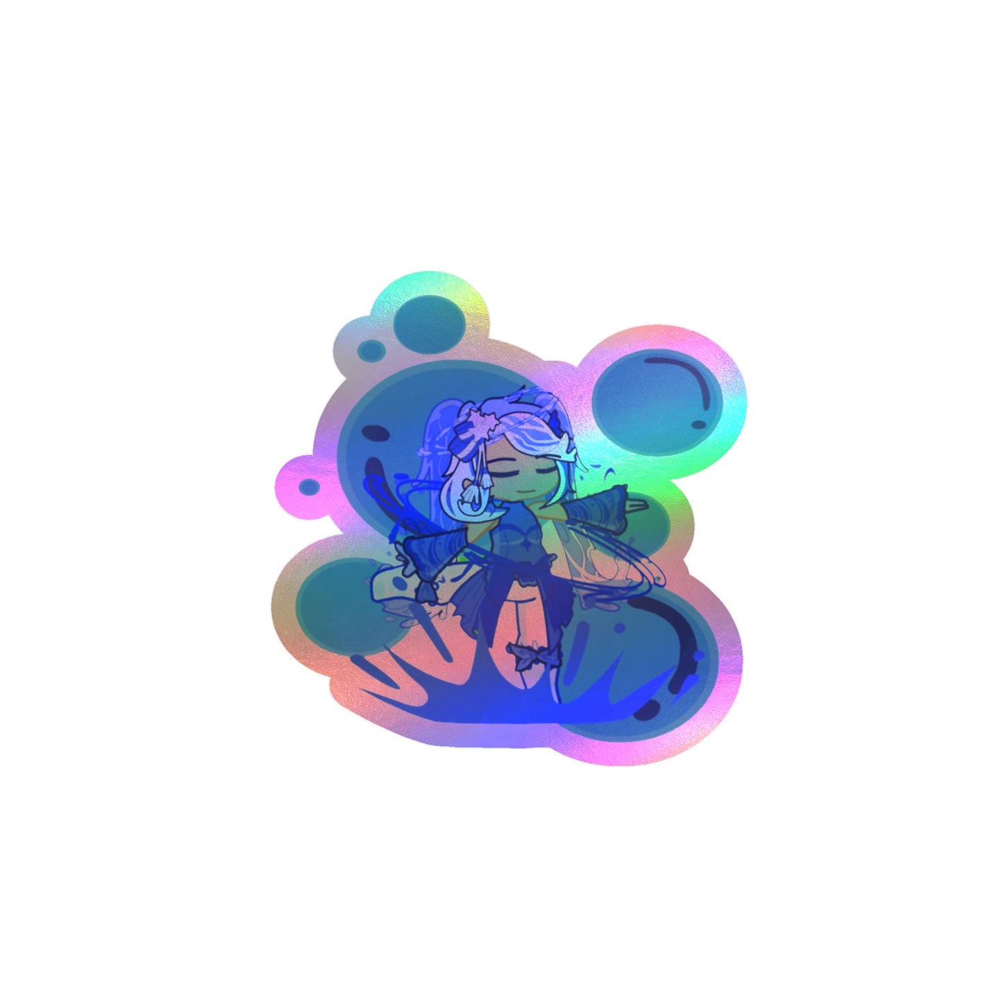[Cure River] - Ocean Whimsy Vinyl Sticker
