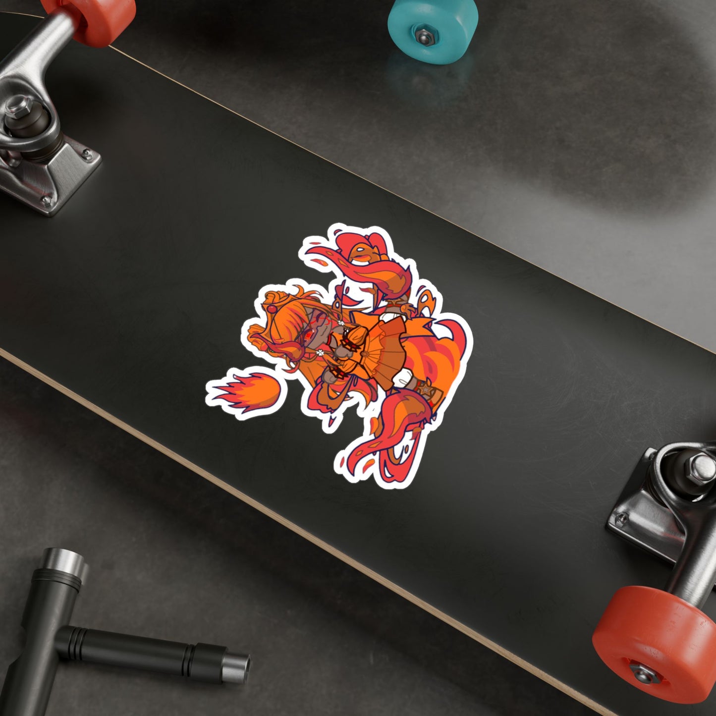 [Cure Flare] - Flame Whimsy Vinyl Sticker