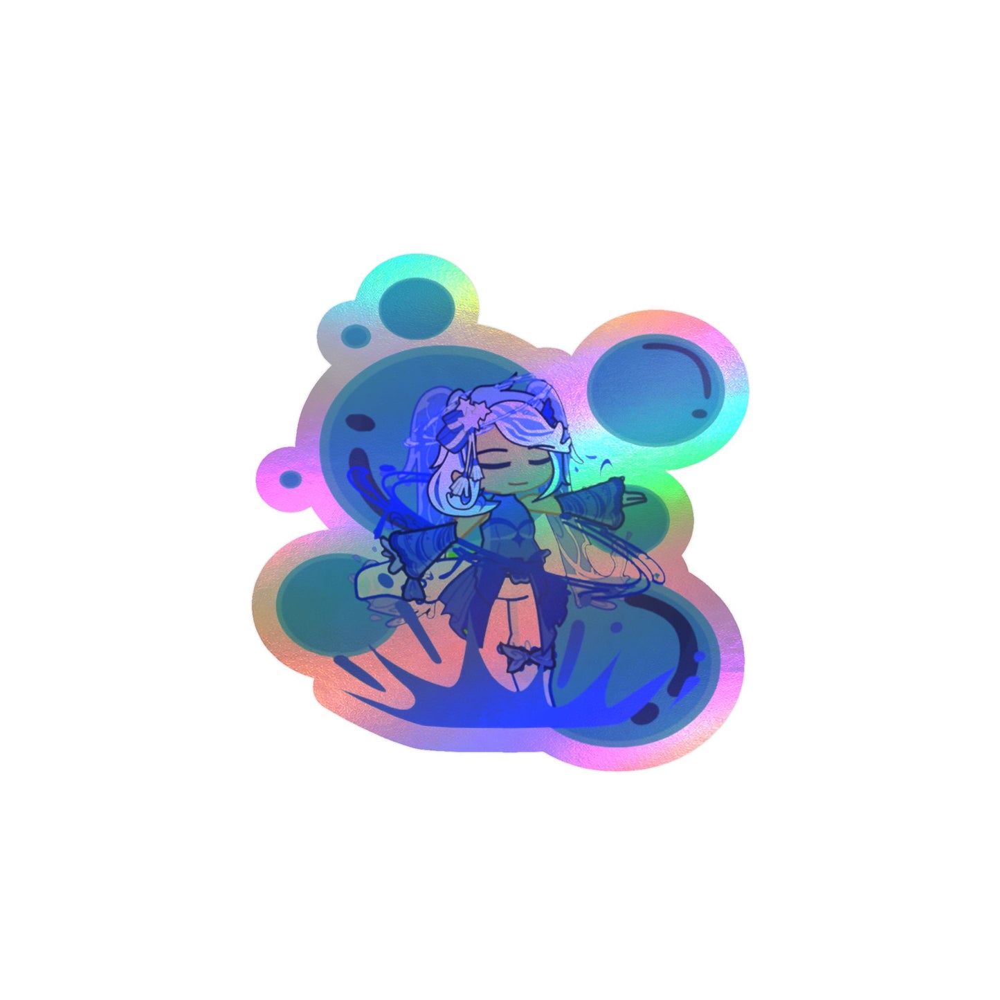[Cure River] - Ocean Whimsy Vinyl Sticker