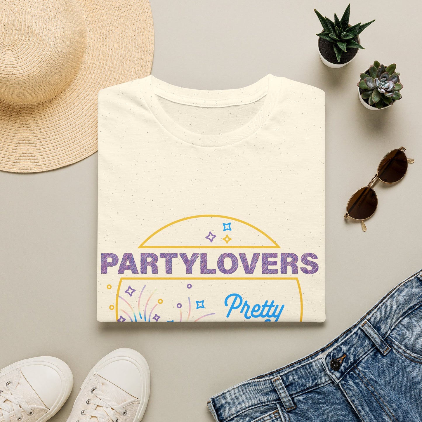 [PartyLovers Pretty Cure Logo] - Official Team Graphic Tee