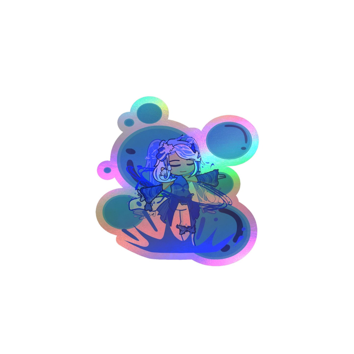 [Cure River] - Ocean Whimsy Vinyl Sticker