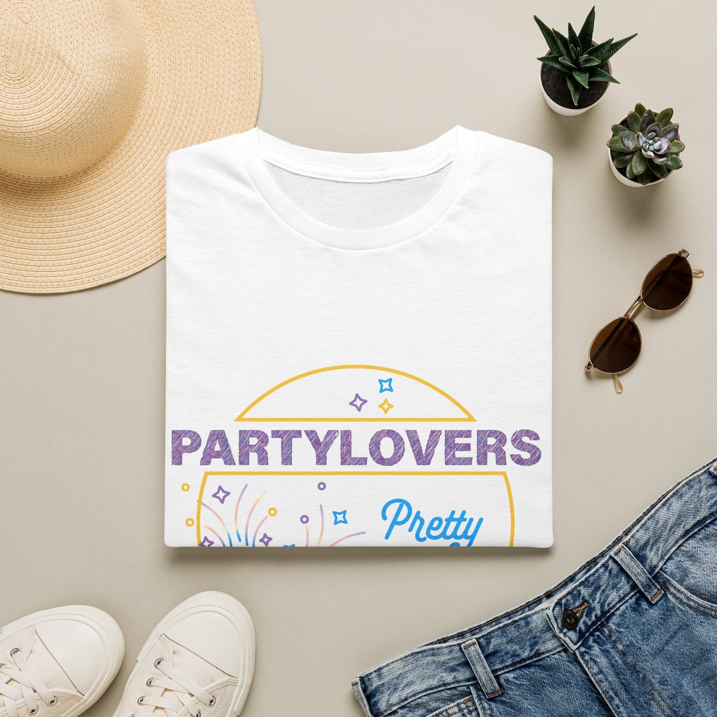 [PartyLovers Pretty Cure Logo] - Official Team Graphic Tee