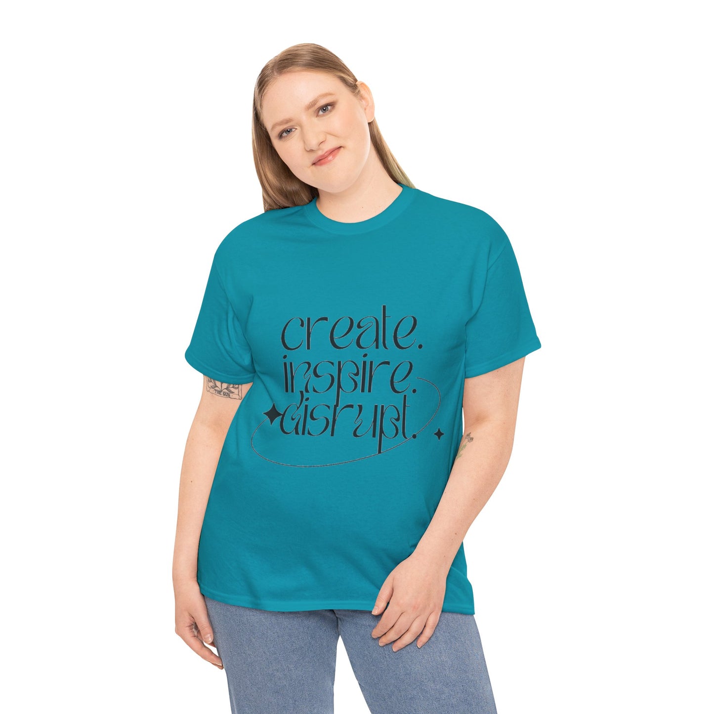 "Create, Inspire, Disrupt" T-Shirt: What Can't You Do?