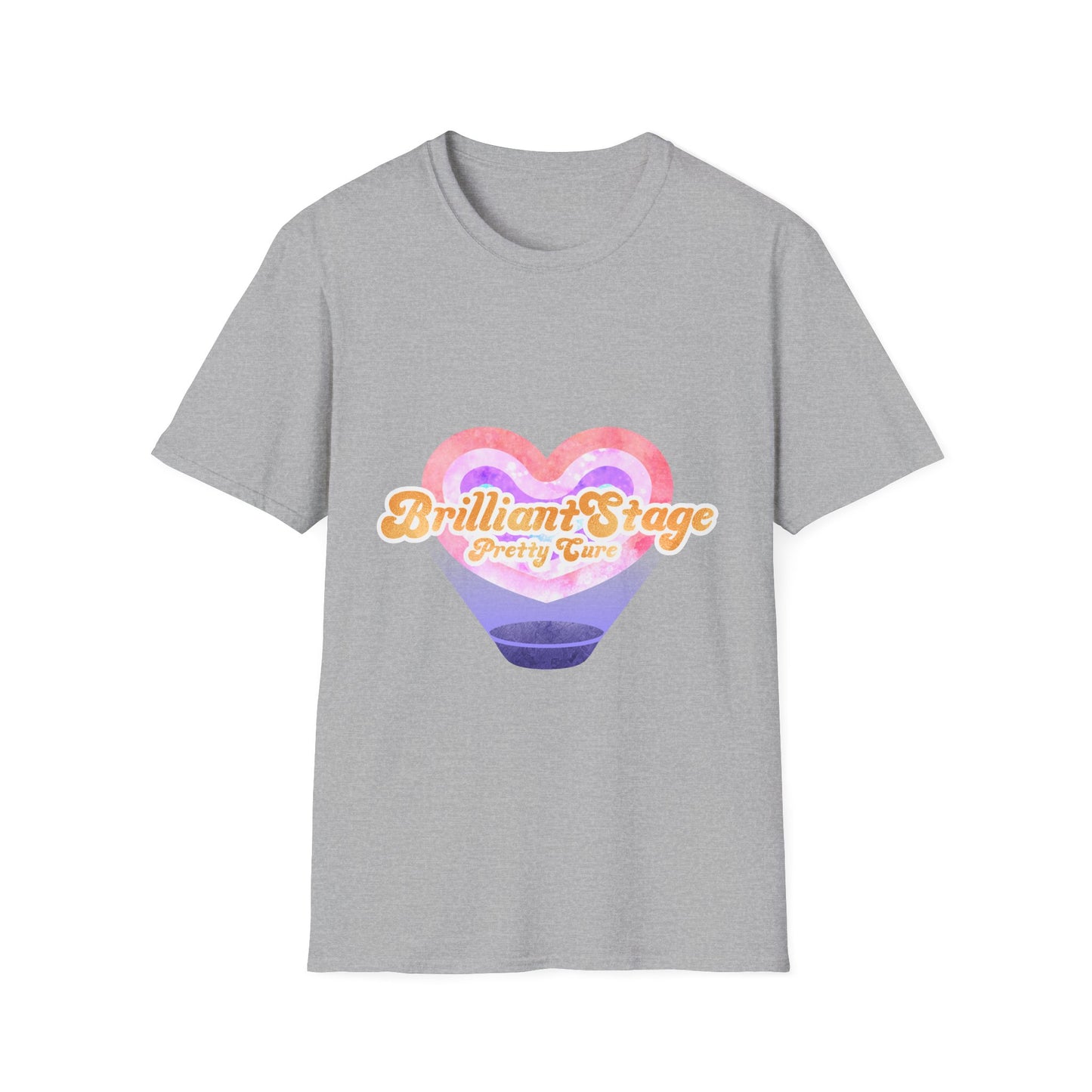 [BrilliantStage Pretty Cure Logo] - Official Team Graphic Tee
