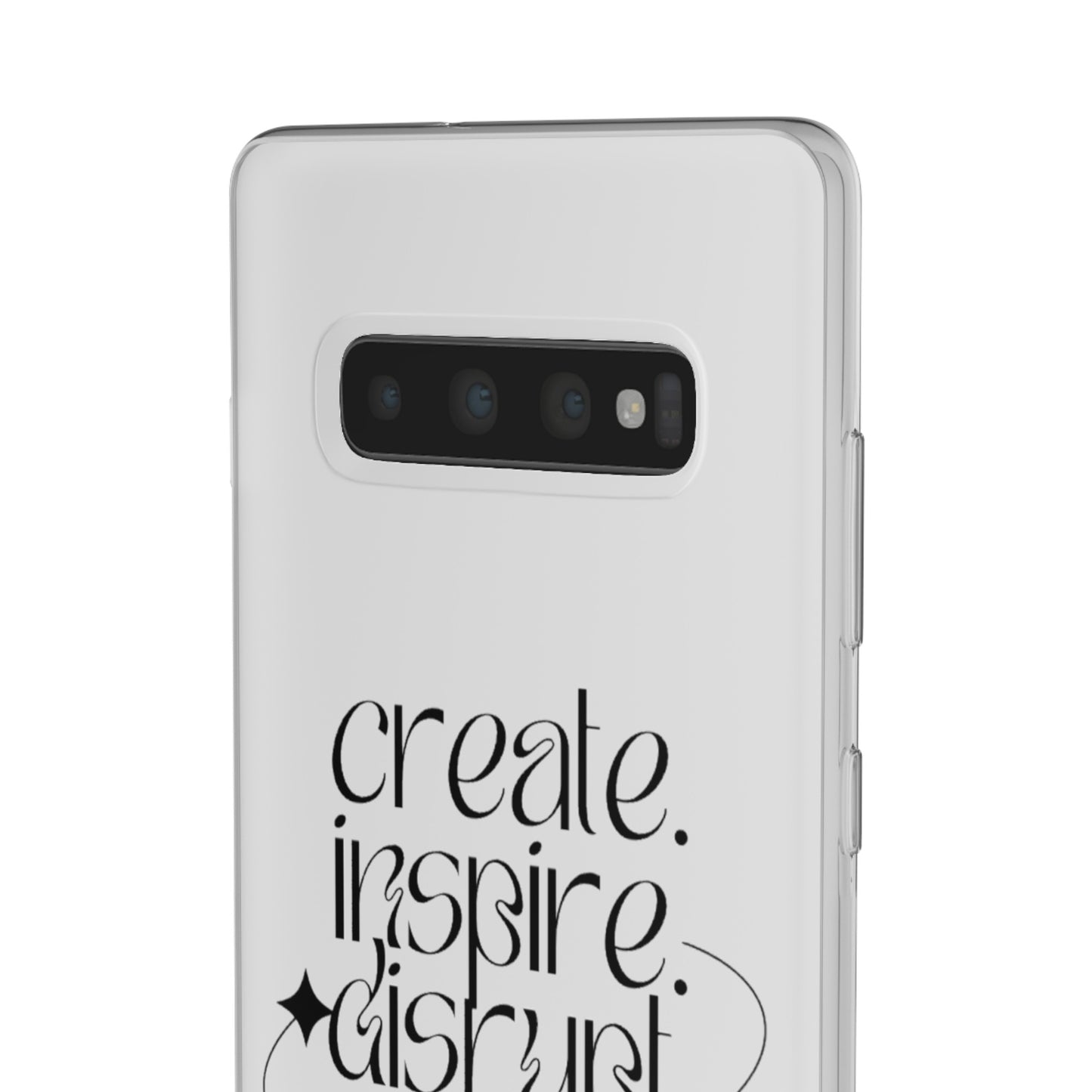 "Create, Inspire, Disrupt" Flexi Phone Cases: What Can't You Do?