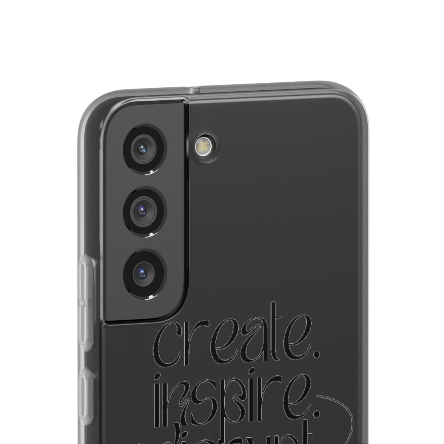 "Create, Inspire, Disrupt" Flexi Phone Cases: What Can't You Do?