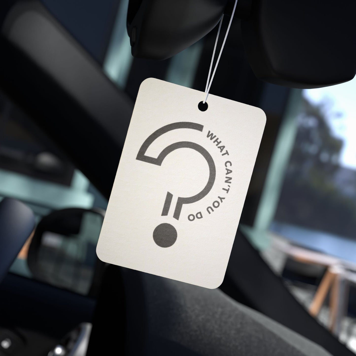 What Can't You Do? Car Air Freshener