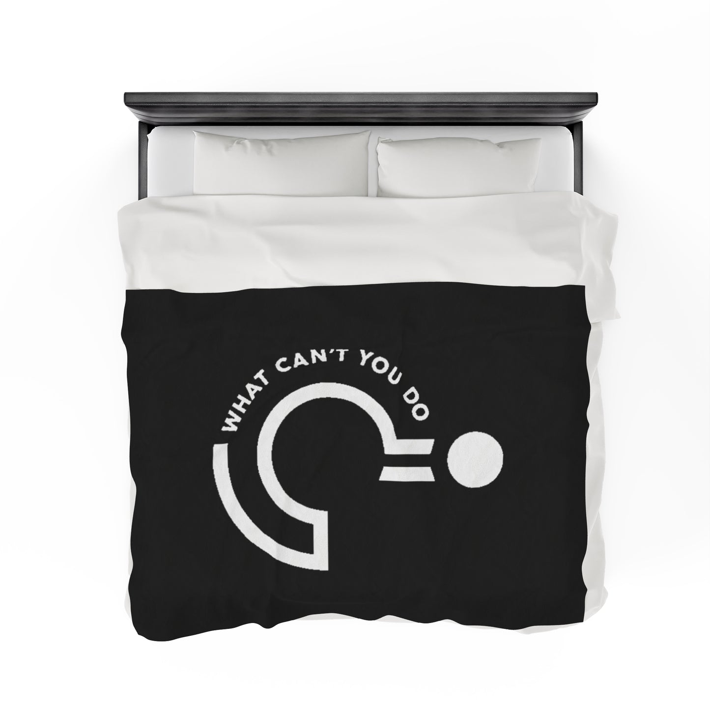 What Can't You Do? Plush Blanket