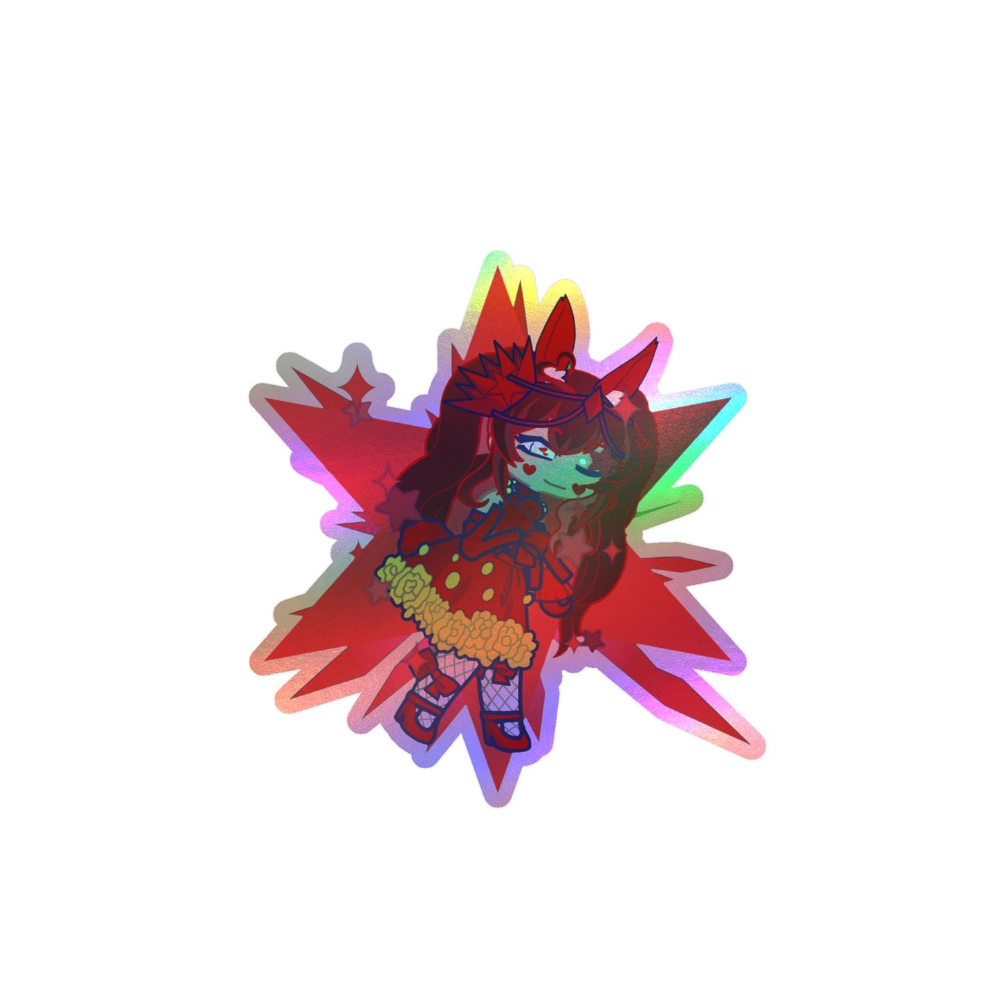 [Cure Curtain] - Theater Whimsy Vinyl Sticker