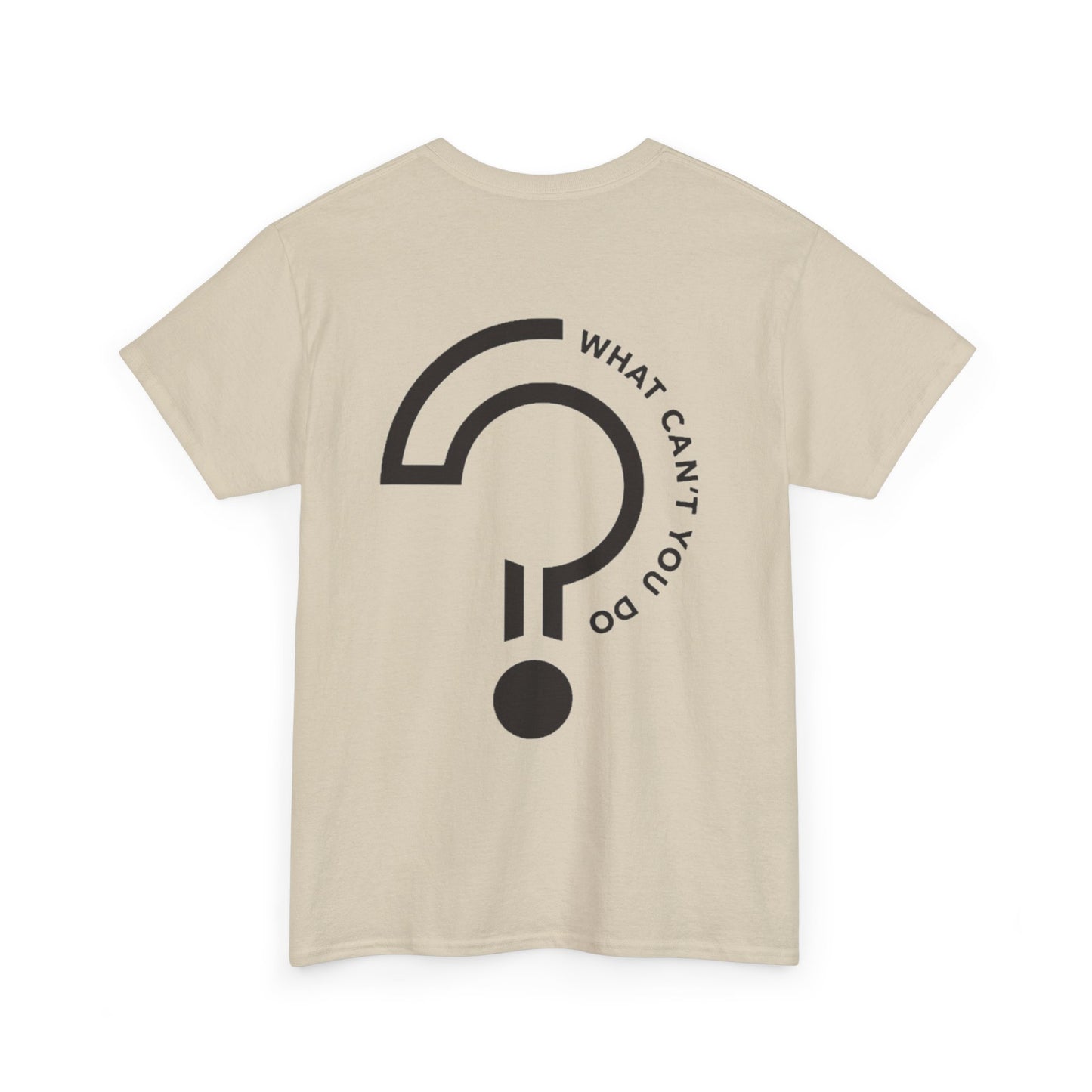 "Create, Inspire, Disrupt" T-Shirt: What Can't You Do?