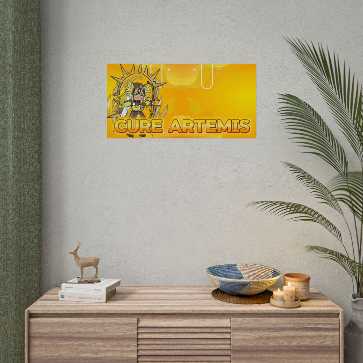 [Cure Artemis] - Moonlight Whimsy Premium Wall Poster