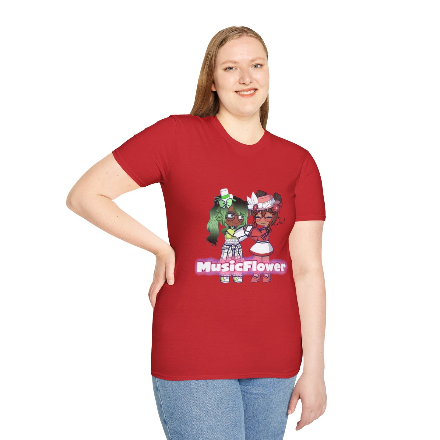 [Music Lovers Ship] - MusicFlower Kawaii Graphic Tee