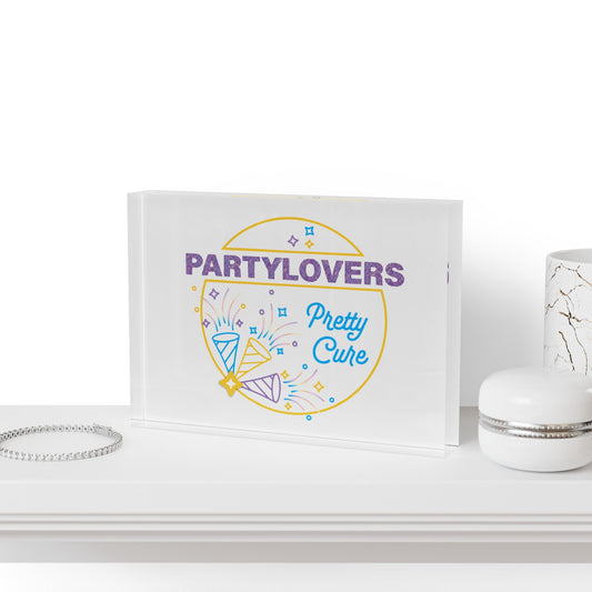 [PartyLovers Pretty Cure Logo] - Luminous Acrylic Photo Block