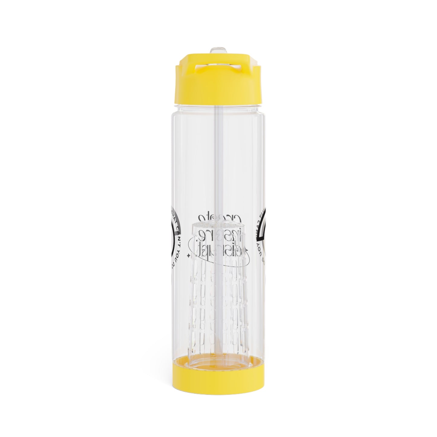 What Can't You Do? Infuser Water Bottle: "Create, Inspire, Disrupt"