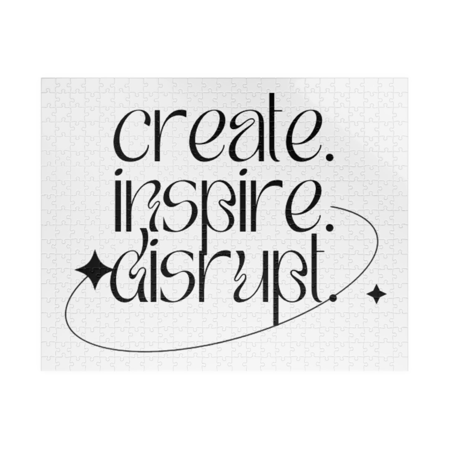 Create, Inspire, Disrupt Puzzle (110, 252, 520, 1014-piece)