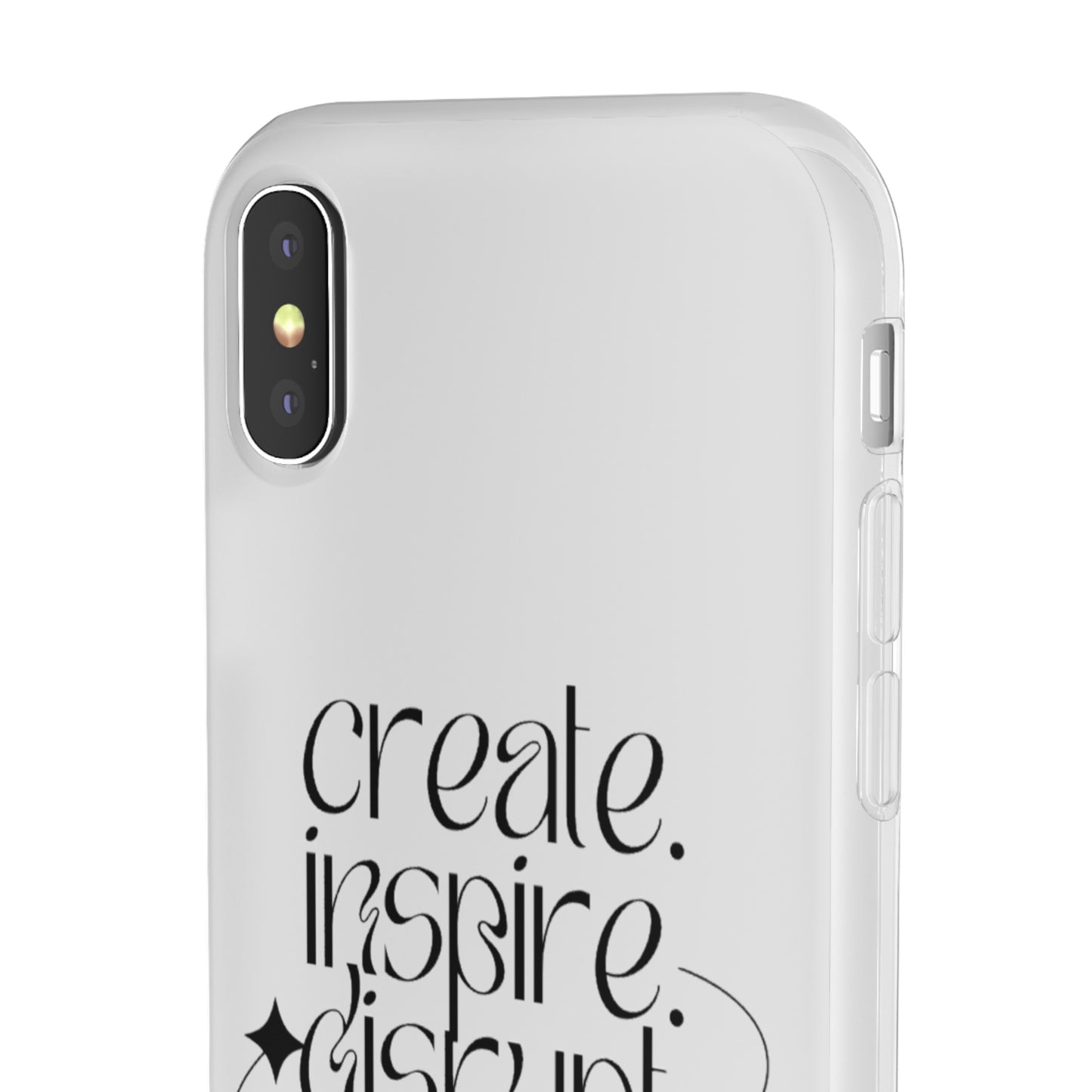 "Create, Inspire, Disrupt" Flexi Phone Cases: What Can't You Do?