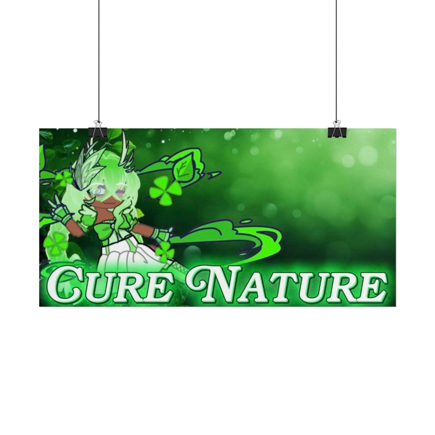 Cure Nature - Emerald Whimsy Art Print