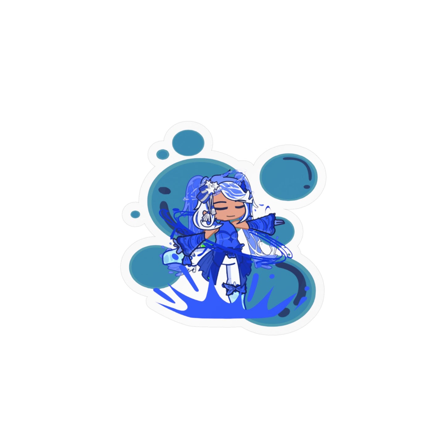 [Cure River] - Ocean Whimsy Vinyl Sticker
