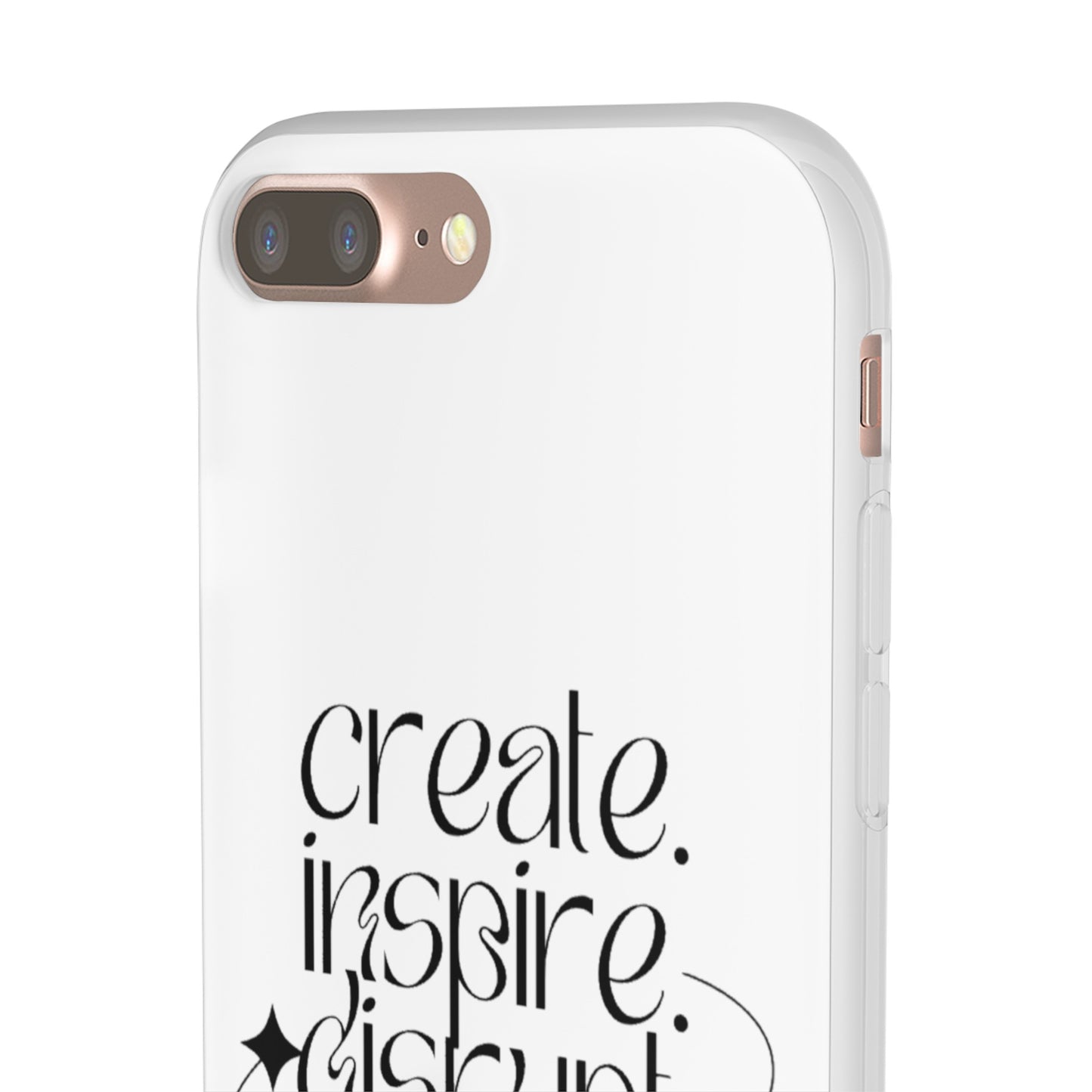 "Create, Inspire, Disrupt" Flexi Phone Cases: What Can't You Do?