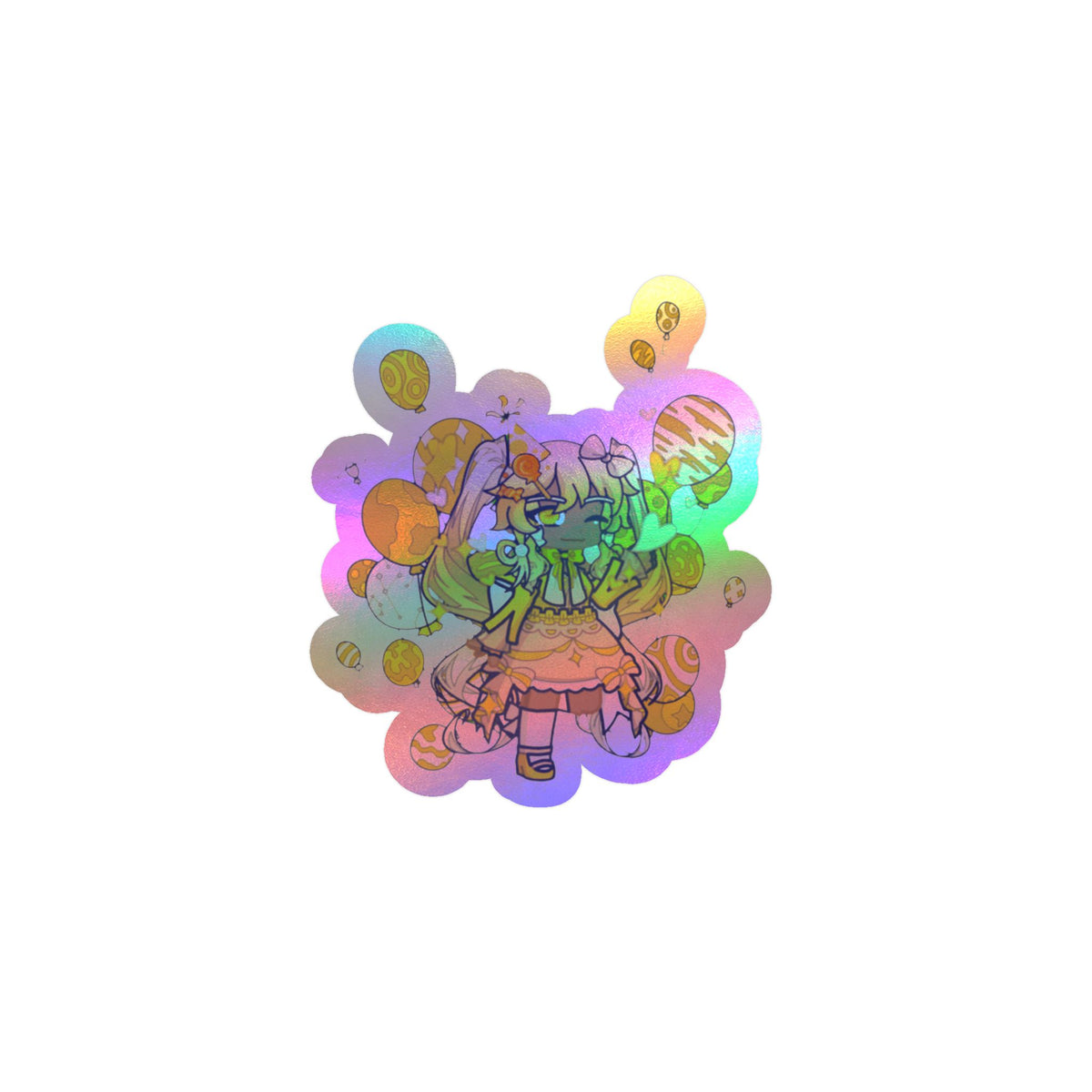 [Cure Confetti] - Celebration Whimsy Vinyl Sticker