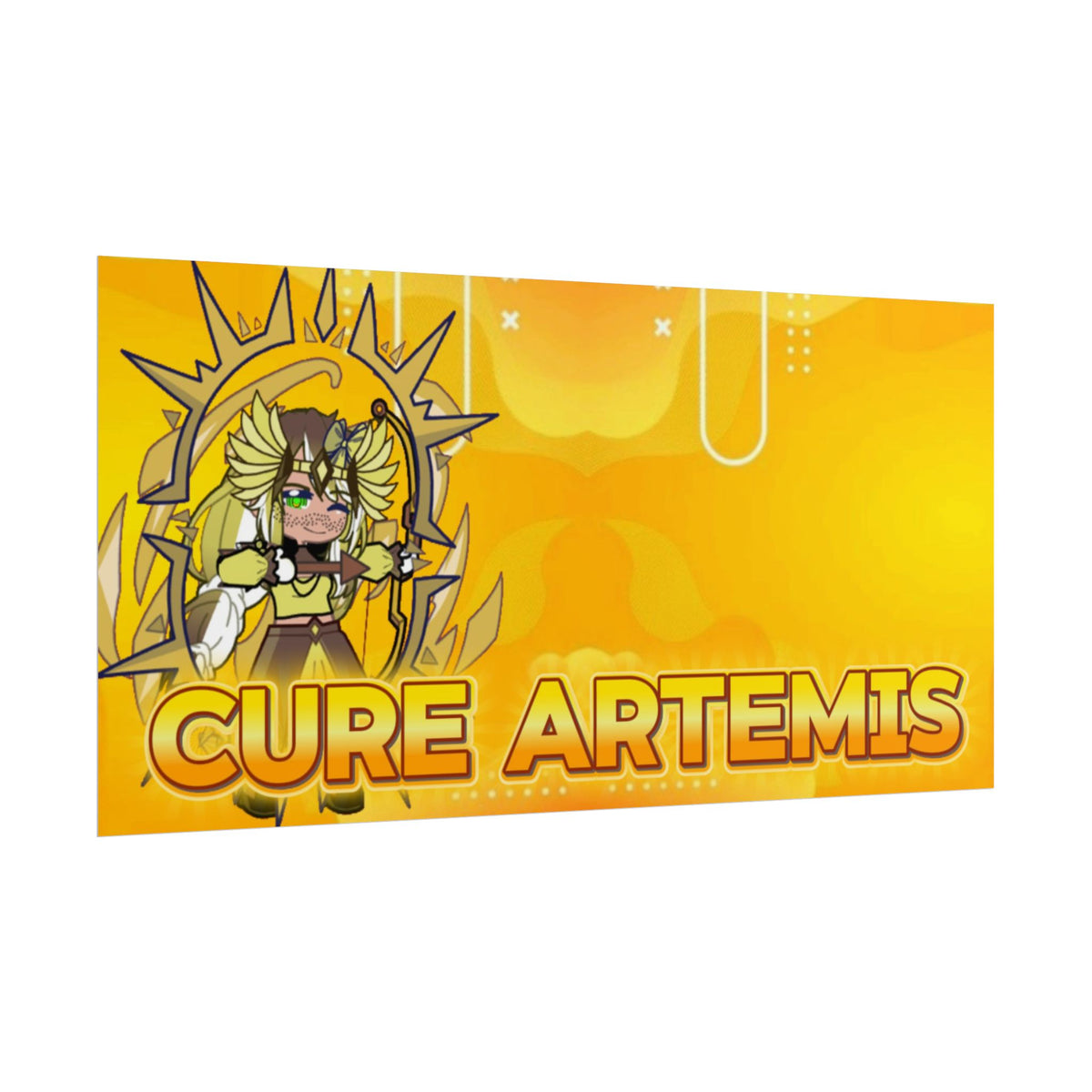 [Cure Artemis] - Moonlight Whimsy Premium Wall Poster