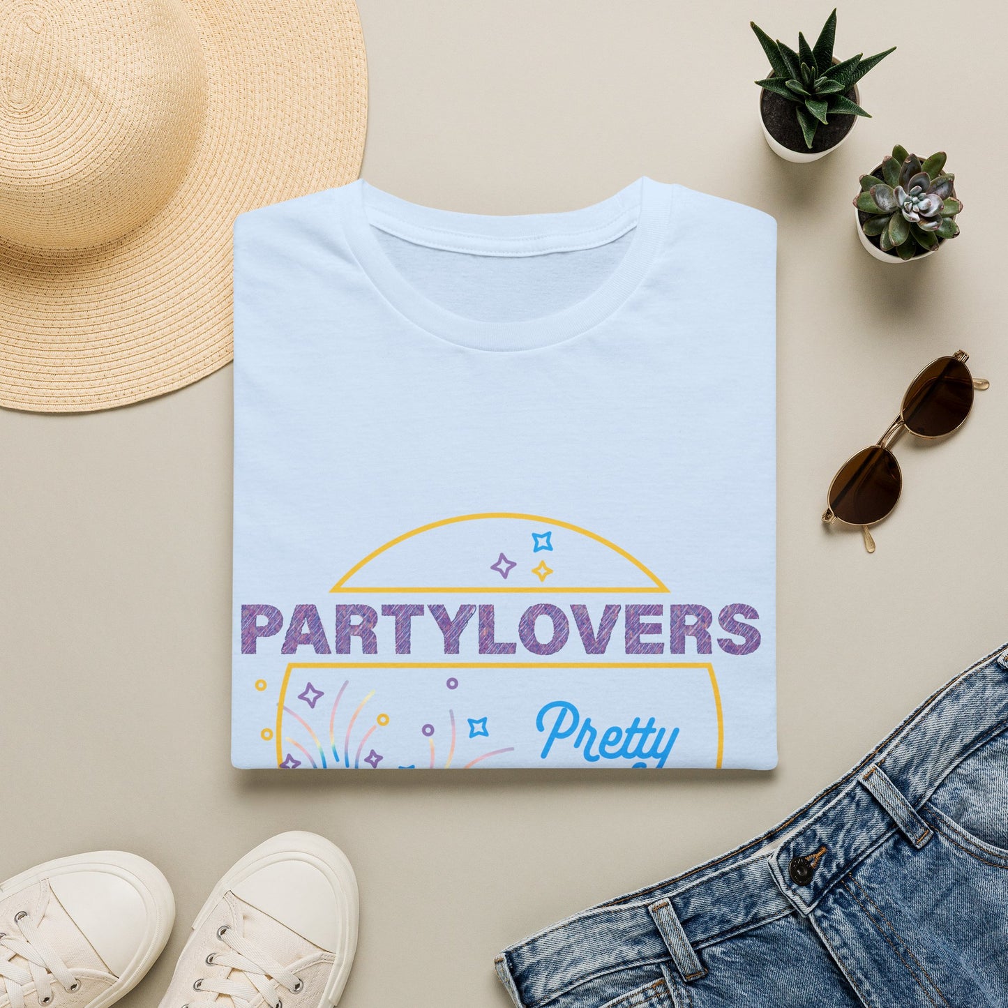 [PartyLovers Pretty Cure Logo] - Official Team Graphic Tee