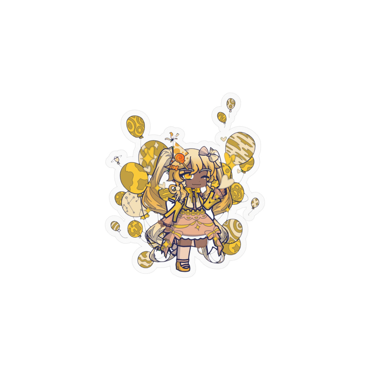 [Cure Confetti] - Celebration Whimsy Vinyl Sticker