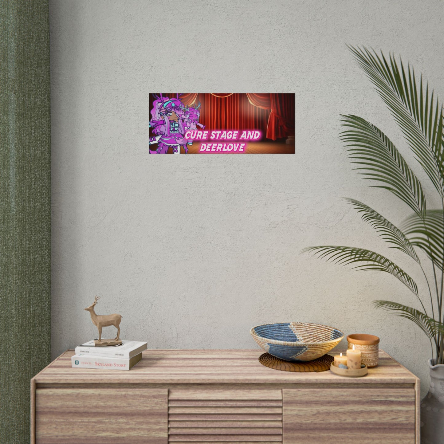 [Cure Stage and Deerlove] - Stage Magic Wall Scroll Poster